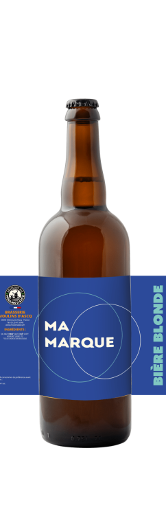 BIERE PERSO - GROS LOGO